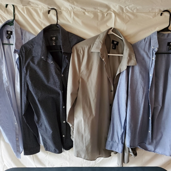H&M Men's XL sim fit shirts - Picture 1 of 6